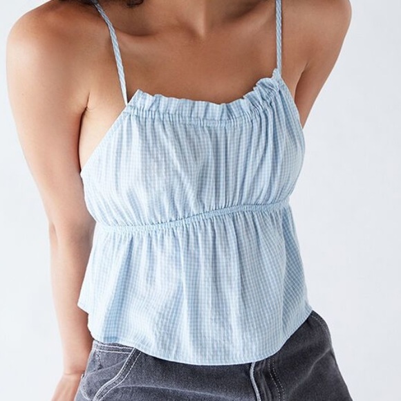 NWOT PACSUN TIE BACK BABYDOLL TANK - Picture 2 of 7